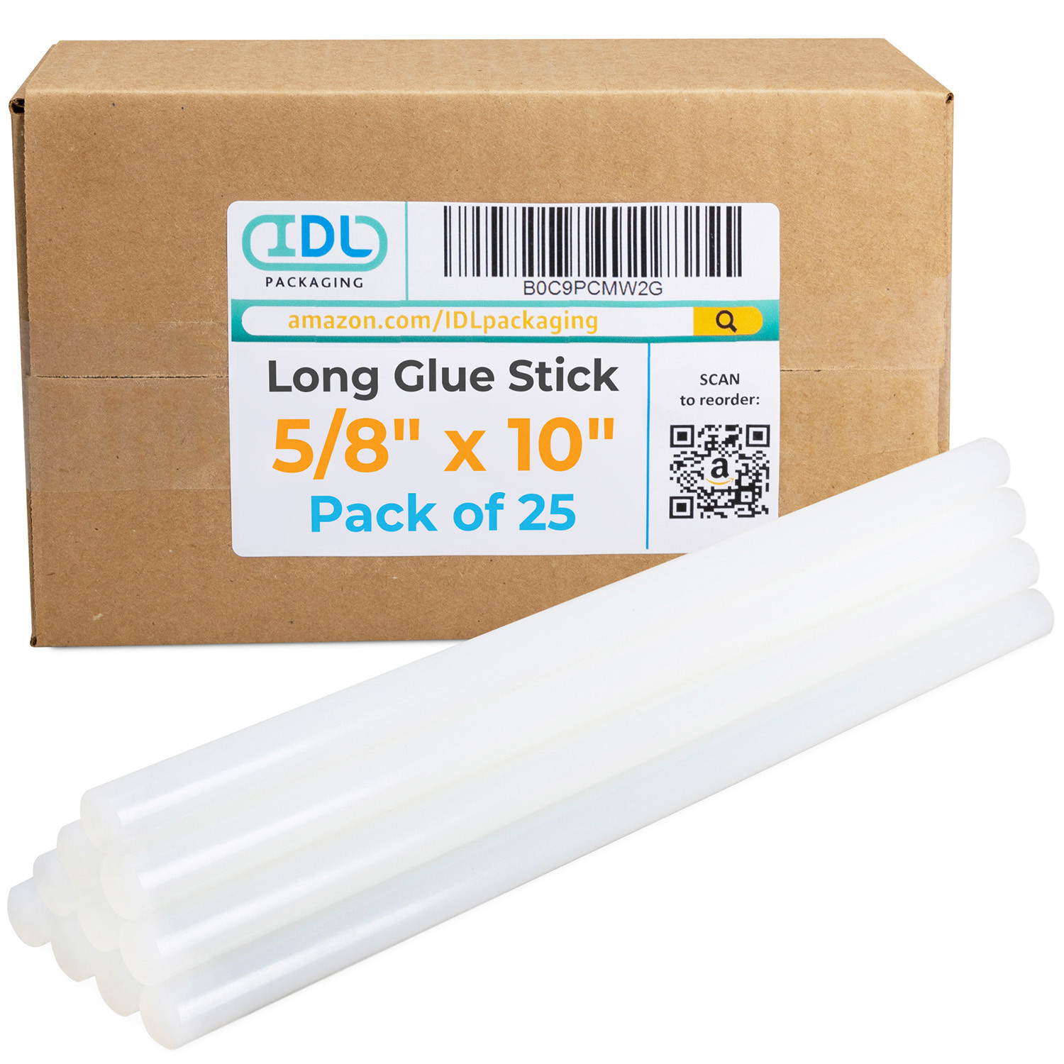 5/8" x 10" General Purpose Hot Glue Sticks for Glue Guns, Clear 5/8" x 10" General Purpose Hot Glue Sticks for Glue Guns, Clear 2
